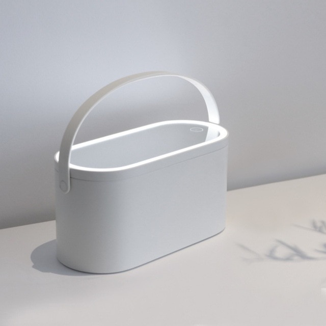Portable Makeup Case Makeup Mirror With Led Light Creative 2 In 1 Cosmetic Storage Box Travel Cosmetic Bag Container - Image 6