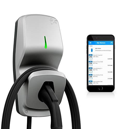FLO Home X5, Level 2 Electric Vehicle (EV) Smart Charger, 30 Amp, 240V, WiFi Connected, Safety Certified, Indoor/Outdoor, 7 m Cable, 3-Yrs Warranty