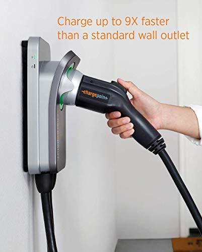 ChargePoint Home Flex Electric Vehicle (EV) Charger, 16 to 50 Amp, 240V, Level 2 WiFi EVSE, NEMA 6-50 Plug or Hardwired, Indoor / Outdoor, 7 m Cable - Image 8