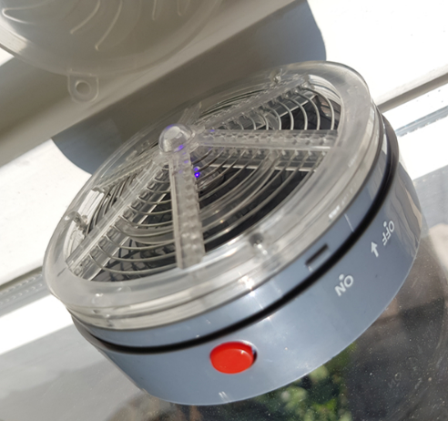 Solar buzz kill  Summer Solar Powered Mosquito Killer Lamps Buzz UV Lamp Light - Image 5