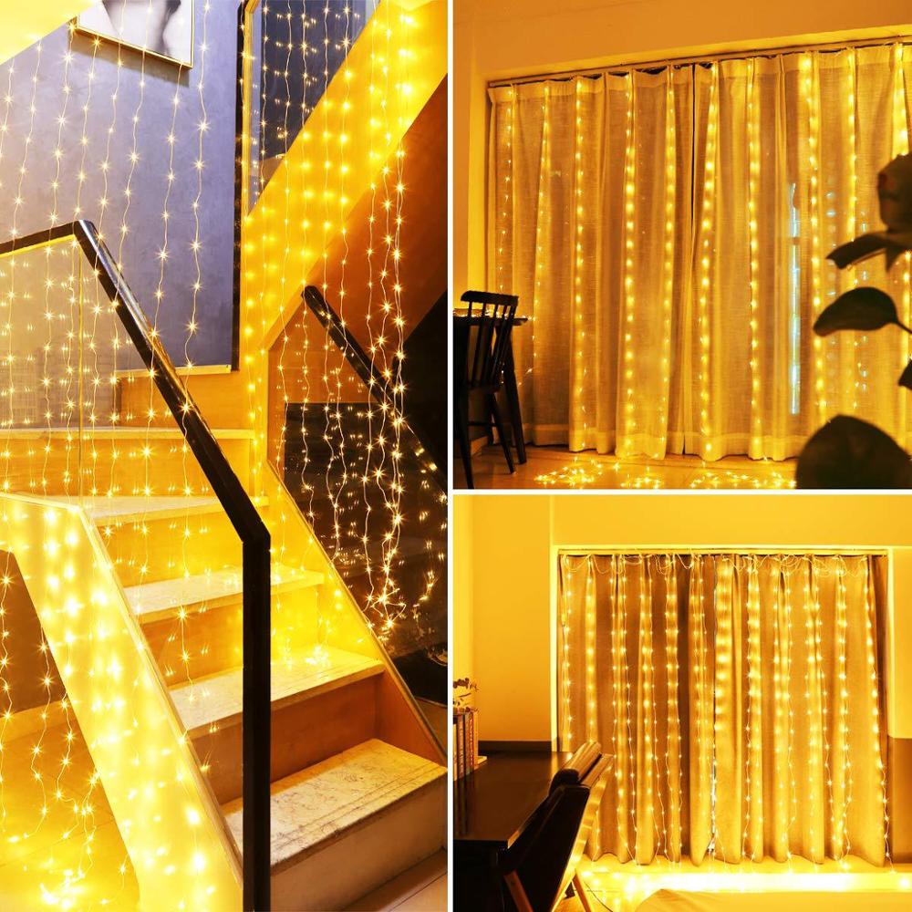 LED Copper Wire String Lights For Wedding Christmas Garland Festival Party Home Decoration lamp Battery Operated - Image 2