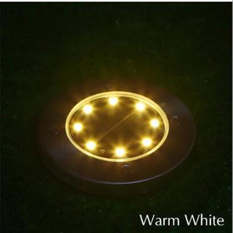 Hot Sale Underground Light 8 LED Solar Power Buried Light Under Ground Lamp Outdoor Path Way Garden Lawn Yard Outdoor Lighting - Image 3