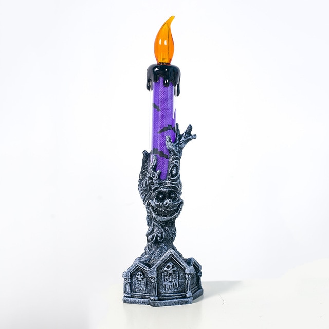 Halloween Party Decor LED Candle Skeleton Ghost Hand Shape Electronic Candle Light Lamp for Halloween party Holiday Lamp - Image 10