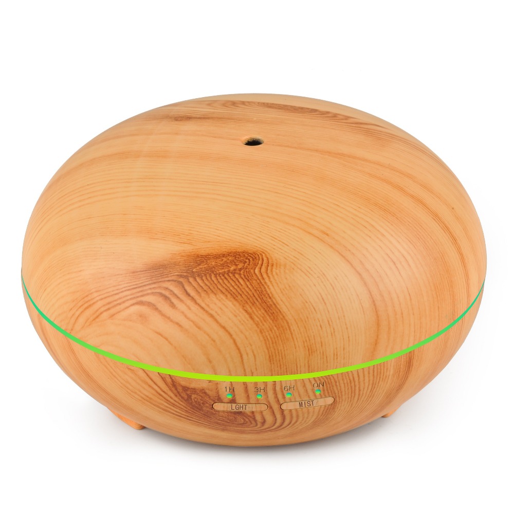 Ultrasonic Air Humidifier With Marble Grain LED Light  Aromatherapy - Image 3