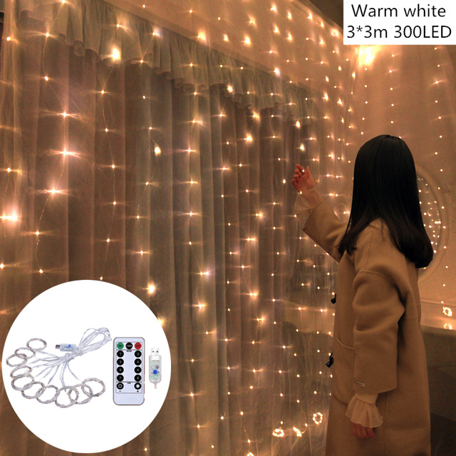 LED Copper Wire String Lights For Wedding Christmas Garland Festival Party Home Decoration lamp Battery Operated - Image 6