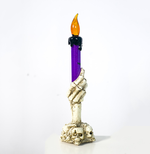 Halloween Party Decor LED Candle Skeleton Ghost Hand Shape Electronic Candle Light Lamp for Halloween party Holiday Lamp - Image 8