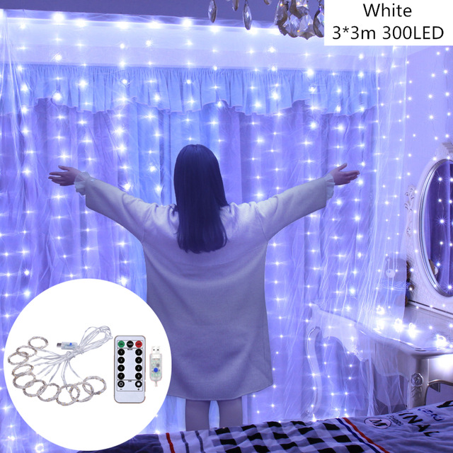 LED Copper Wire String Lights For Wedding Christmas Garland Festival Party Home Decoration lamp Battery Operated - Image 5