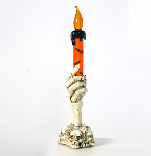 Halloween Party Decor LED Candle Skeleton Ghost Hand Shape Electronic Candle Light Lamp for Halloween party Holiday Lamp - Image 9