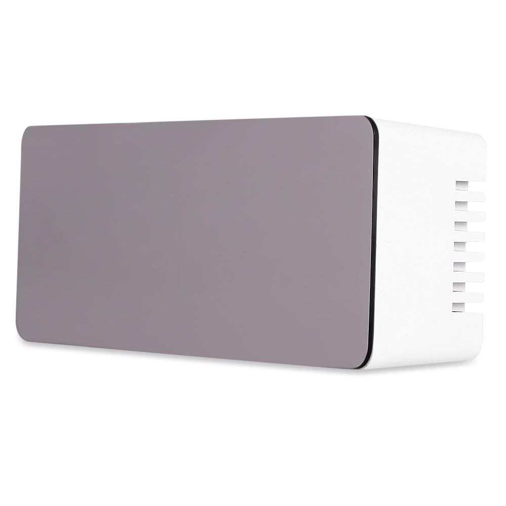 Hot Multifunction LED Mirror Alarm Clock Digital Clock Snooze Display Time Night Led Light Table Desktop Alarm Clock Despertador - Image 5