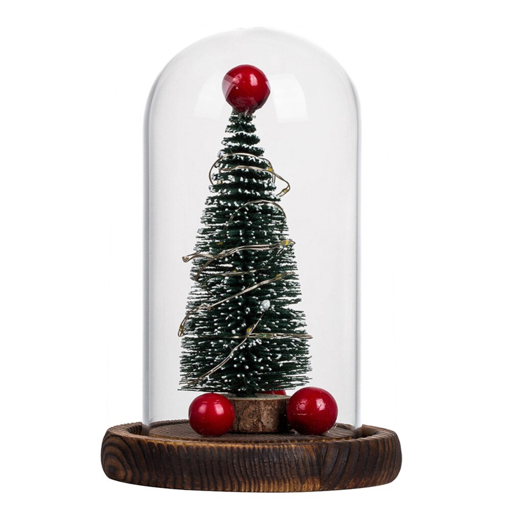 USB LED Beauty Rose and Beast Christmas Tree String Light Desk Lamp Romantic Christmas Birthday Gift Decoration Battery Powered - Image 3