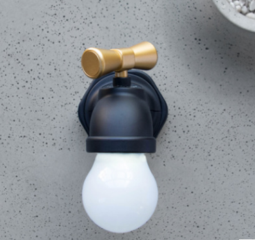 Water Tap LED Night Light Voice Control 2 Mode On/Auto Intelligent Sensor Faucet Night Lamp USB Rechargeable Smart Lamp