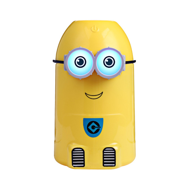 Yellow People Ultrasonic Air Humidifier LED Light USB Car Essential Diffuser - Image 3