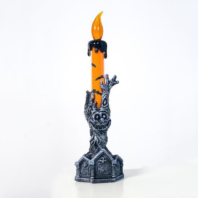 Halloween Party Decor LED Candle Skeleton Ghost Hand Shape Electronic Candle Light Lamp for Halloween party Holiday Lamp - Image 11