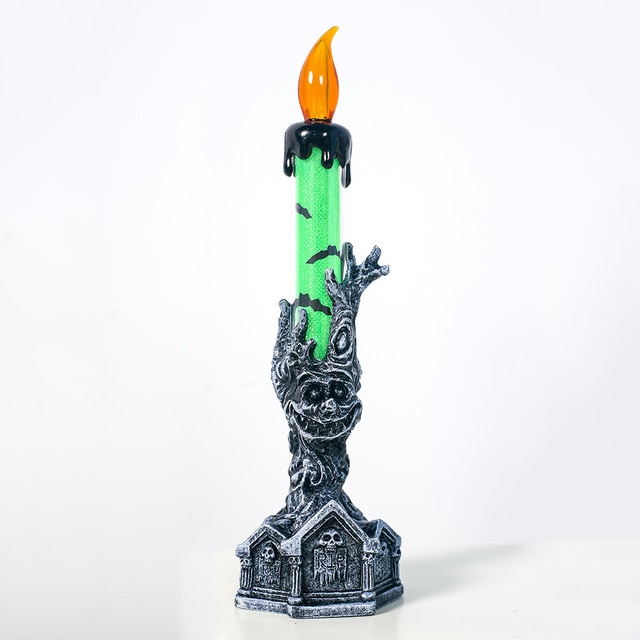Halloween Party Decor LED Candle Skeleton Ghost Hand Shape Electronic Candle Light Lamp for Halloween party Holiday Lamp - Image 12