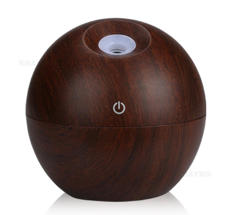 130ml USB Aroma Essential Oil Diffuser Ultrasonic Mist Humidifier Air Purifier 7 Color Change LED Night light for Office Home