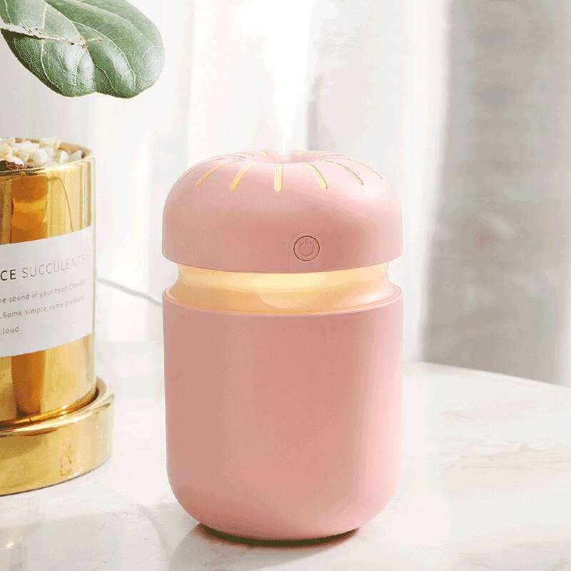 Ultrasonic Air Humidifier Aroma Essential Oil Diffuser 300ml USB Cool Mist Maker Aromatherapy with Colorful Lamp - Image 4
