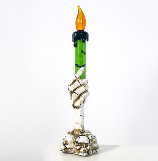 Halloween Party Decor LED Candle Skeleton Ghost Hand Shape Electronic Candle Light Lamp for Halloween party Holiday Lamp - Image 7