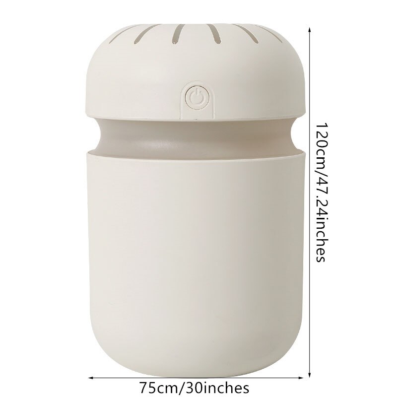 Ultrasonic Air Humidifier Aroma Essential Oil Diffuser 300ml USB Cool Mist Maker Aromatherapy with Colorful Lamp - Image 6