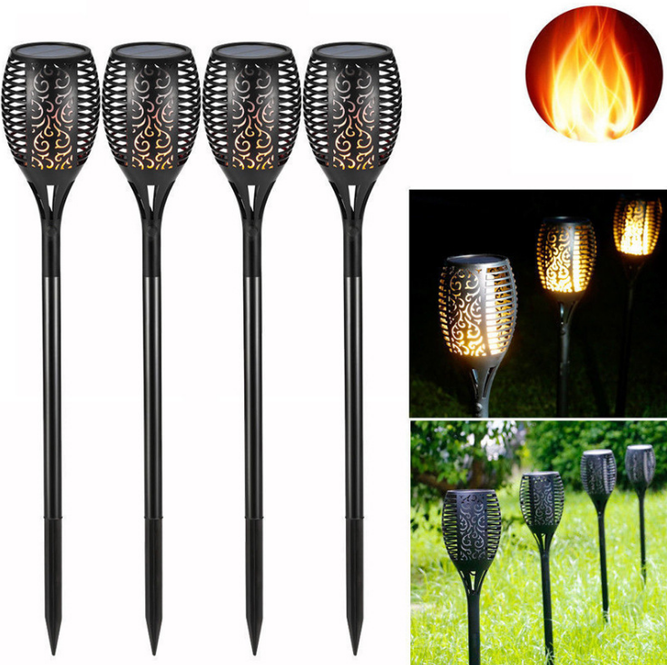 1Pcs Solar Flame Flickering Lawn Lamp Led Dancing Flame Light Solar Outdoor Waterproof Garden Decor Lamp Solar Garden Light - Image 7
