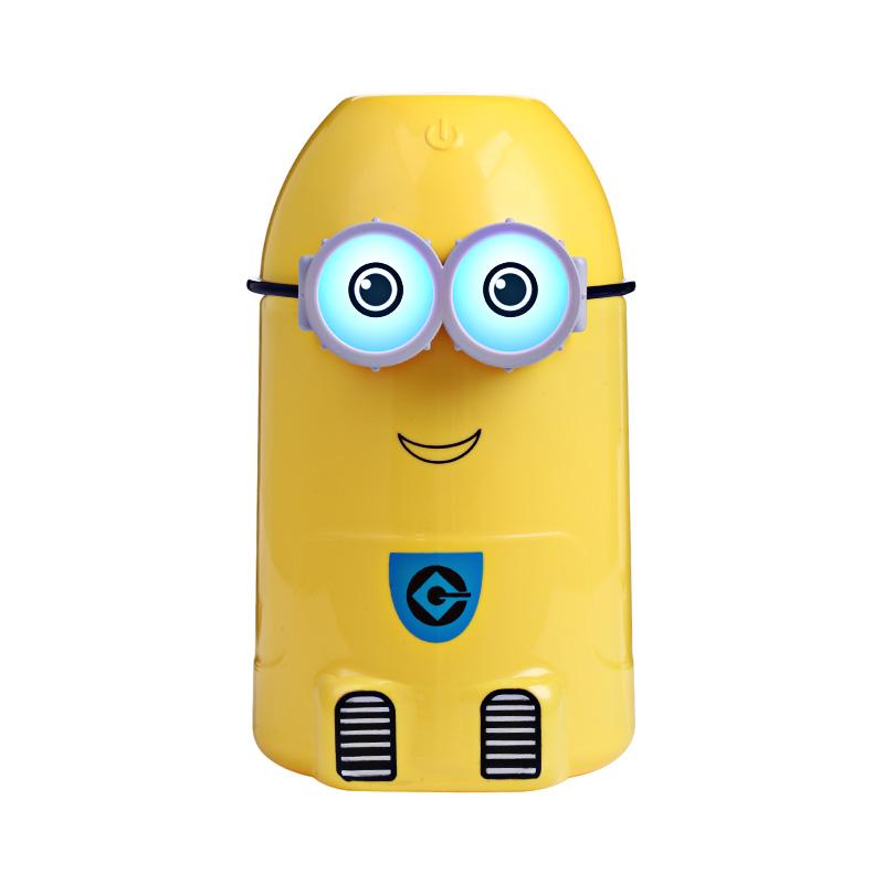 Yellow People Ultrasonic Air Humidifier LED Light USB Car Essential Diffuser - Image 4