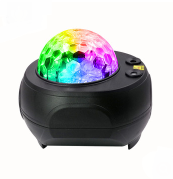 LED Laser Colorful Starry Sky Ocean Projector Night Light Remote Control Ocean Wave Projection Lamp With Bluetooth Music Speaker - Image 6