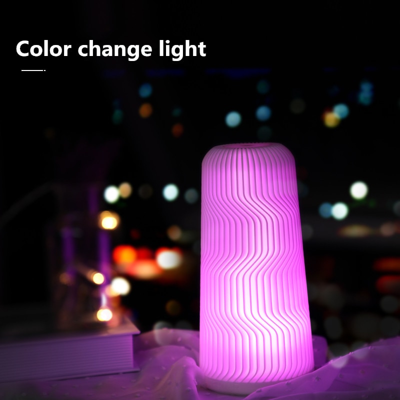 Atmosphere Lamp Bedside Lamp Touch Control LED USB Charging Night Light - Image 3