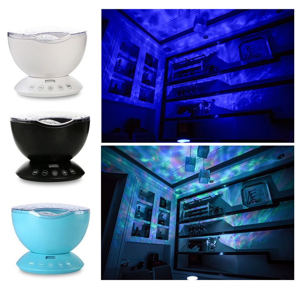Version Remote ocean  romantic Starlight Projection lamp USB LED Aurora Projection Gifts Decorative Night light - Image 5