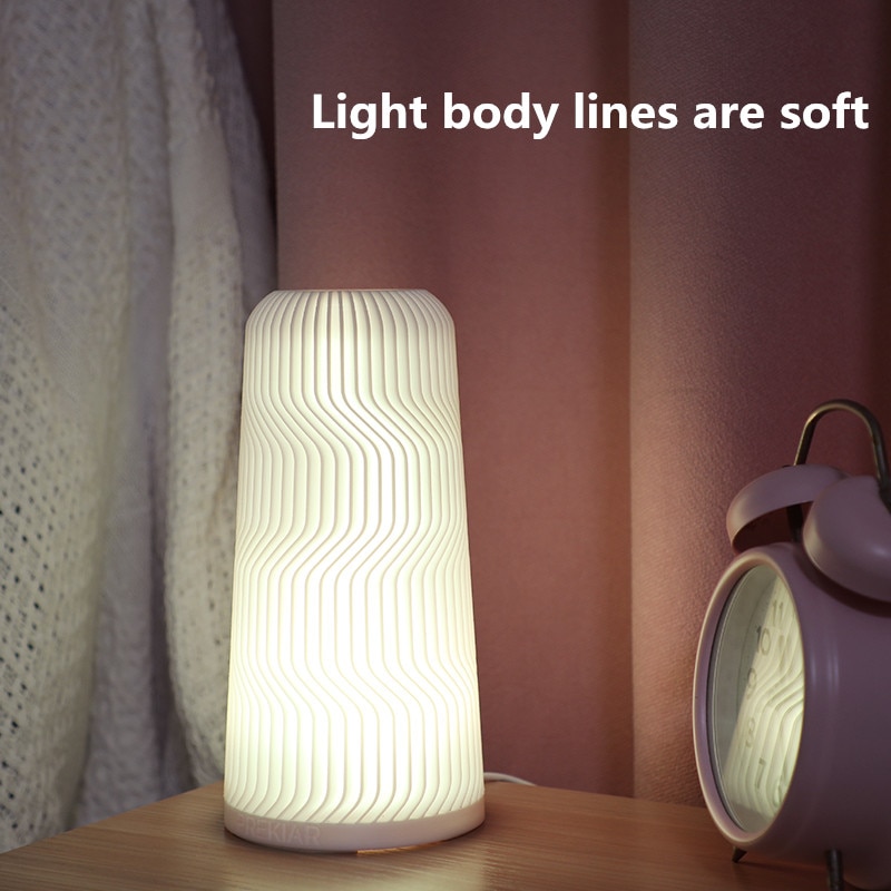 Atmosphere Lamp Bedside Lamp Touch Control LED USB Charging Night Light - Image 2